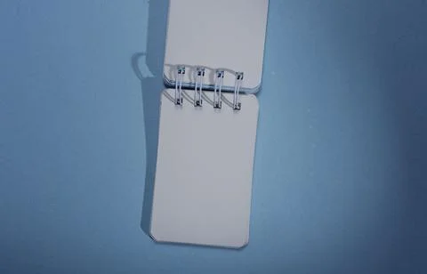 Blank paper note book Stock Photos