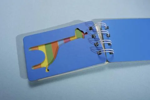 Blank paper note book 库存照片