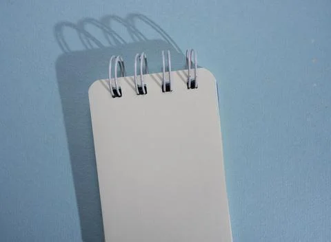 Blank paper note book Photos