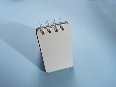 Blank paper note book Stock Photos