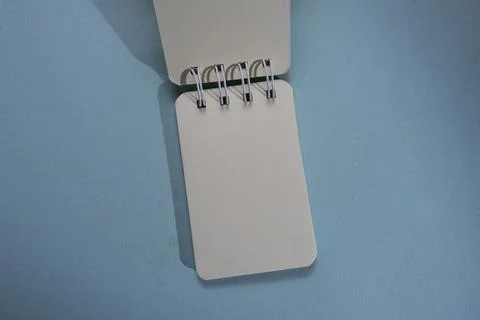 Blank paper note book 写真素材