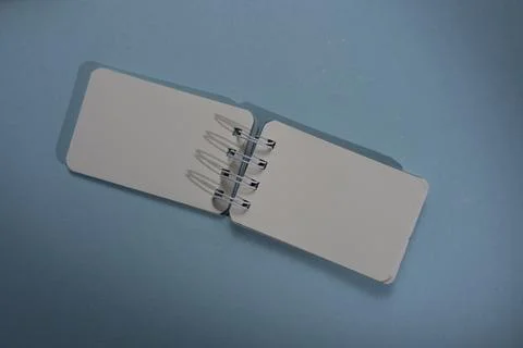 Blank paper note book Stock Photos