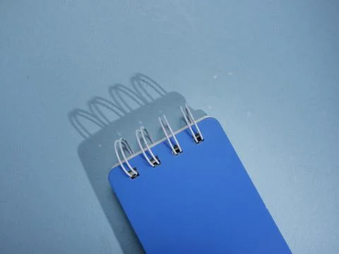 Blank paper note book Foto stock