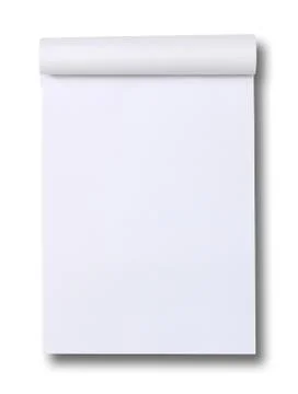 Blank Paper notepad Stock Photos