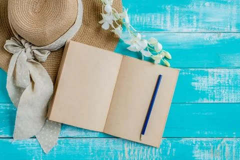 Blank paper notepad 写真素材