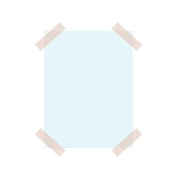 Blank paper notes vector elemenet design template Stockillustratie