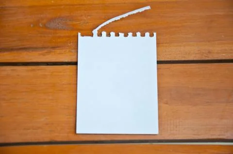 Blank paper Stock Photos