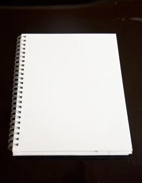 Blank paper 스톡 사진