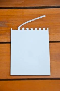 Blank paper Stock Photos