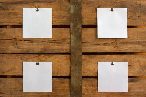 Blank paper Stock Photos