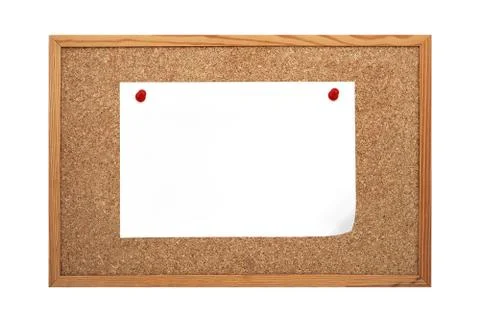 Blank paper Foto stock