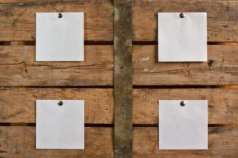 Blank paper Stock Photos