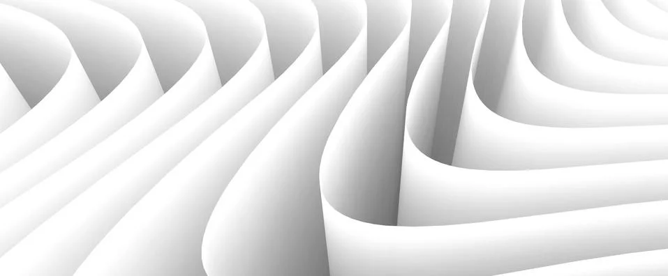 Blank paper sheets Stock Illustration