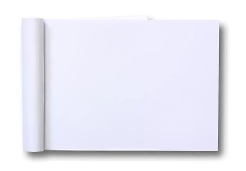 Blank paper tablet Stock Photos