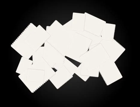 Blank papers Illustrazione stock