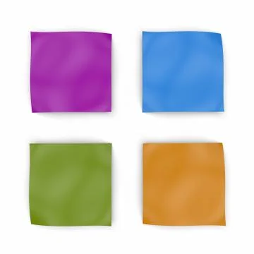 Blank papers Stock Illustration