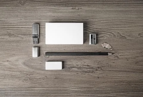 Blank paperwork mockup Stock Photos