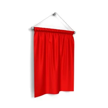Blank pennant Stock Illustration