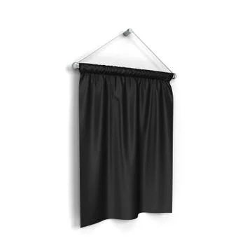 Blank pennant Illustrazione stock
