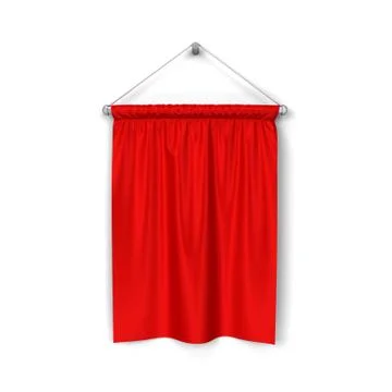Blank pennant Stock Illustration