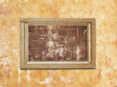 Blank photo frames Illustrazione stock
