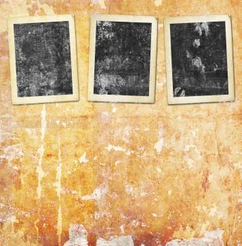Blank photo frames Stock Illustration