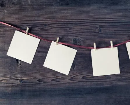 Blank photo frames Stock Photos