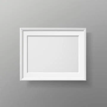 Blank picture frame 스톡 일러스트