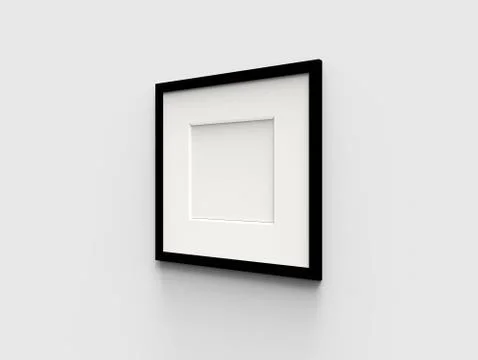 Blank picture frame 스톡 일러스트