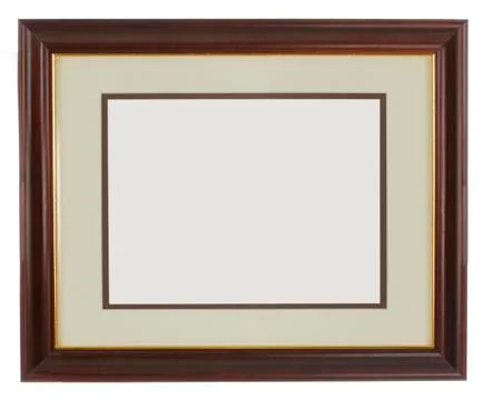 Blank picture frame Stock Photos
