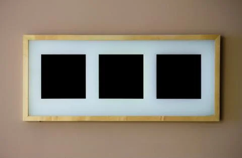 Blank picture frame Stock Photos