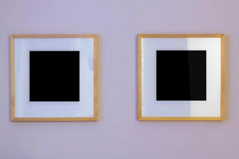 Blank picture frame Stock Photos