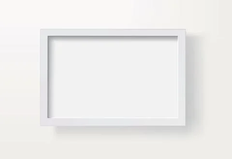 Blank picture frame vector EPS8 Stock Illustration