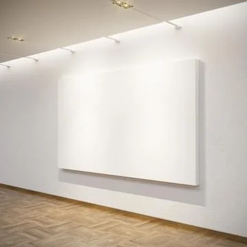 Blank picture in the gallery Stock Illustration