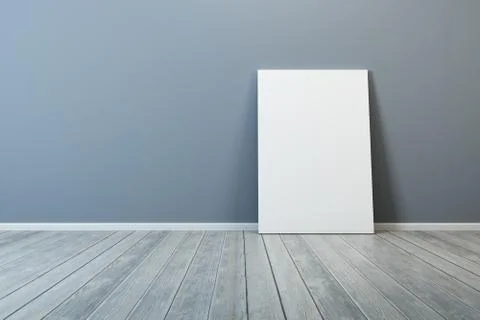 Blank picture in the room Stock Illustration