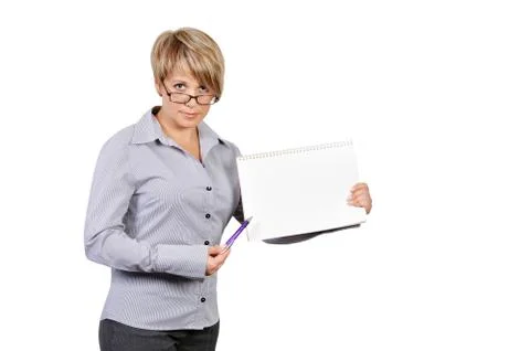 Blank placard Stock Photos