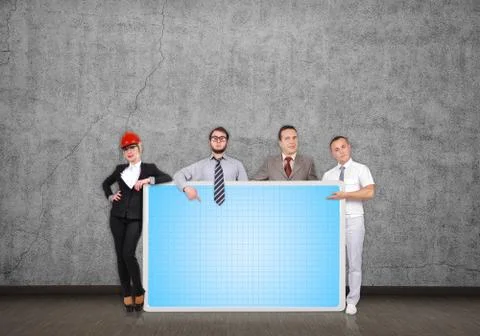 Blank plasma panel Stock Photos