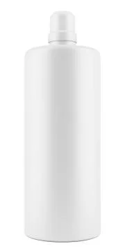 Blank plastic cleaner spray bottle template isolated on white background. 3d  Stock Illustration