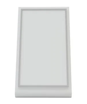 Blank plastic holder Stock Illustration