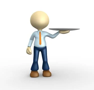 Blank plate Illustrazione stock