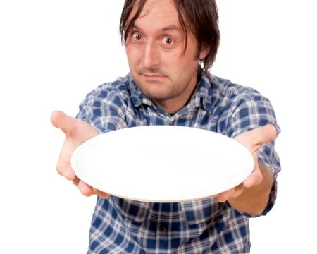 Blank plate Stock Photos
