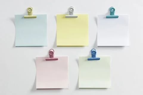 Blank post colored Stock Photos