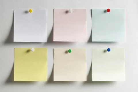 Blank post colored Stock Photos