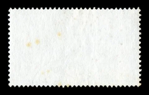 Blank postage stamp background texture isolated Stock Photos