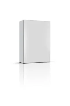 Blank product box Stock Illustration
