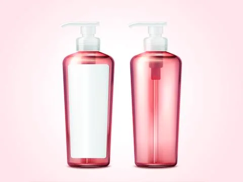 Blank pump bottle Stock Illustration