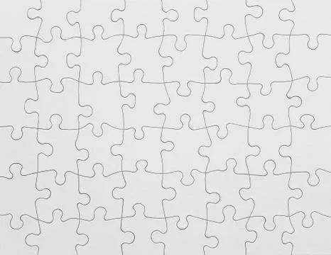 Blank Puzzle Stock Photos