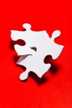 Blank Puzzle Stock Photos
