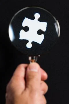 Blank Puzzle Stock Photos