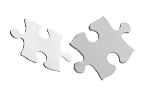 Blank Puzzle Stock Photos
